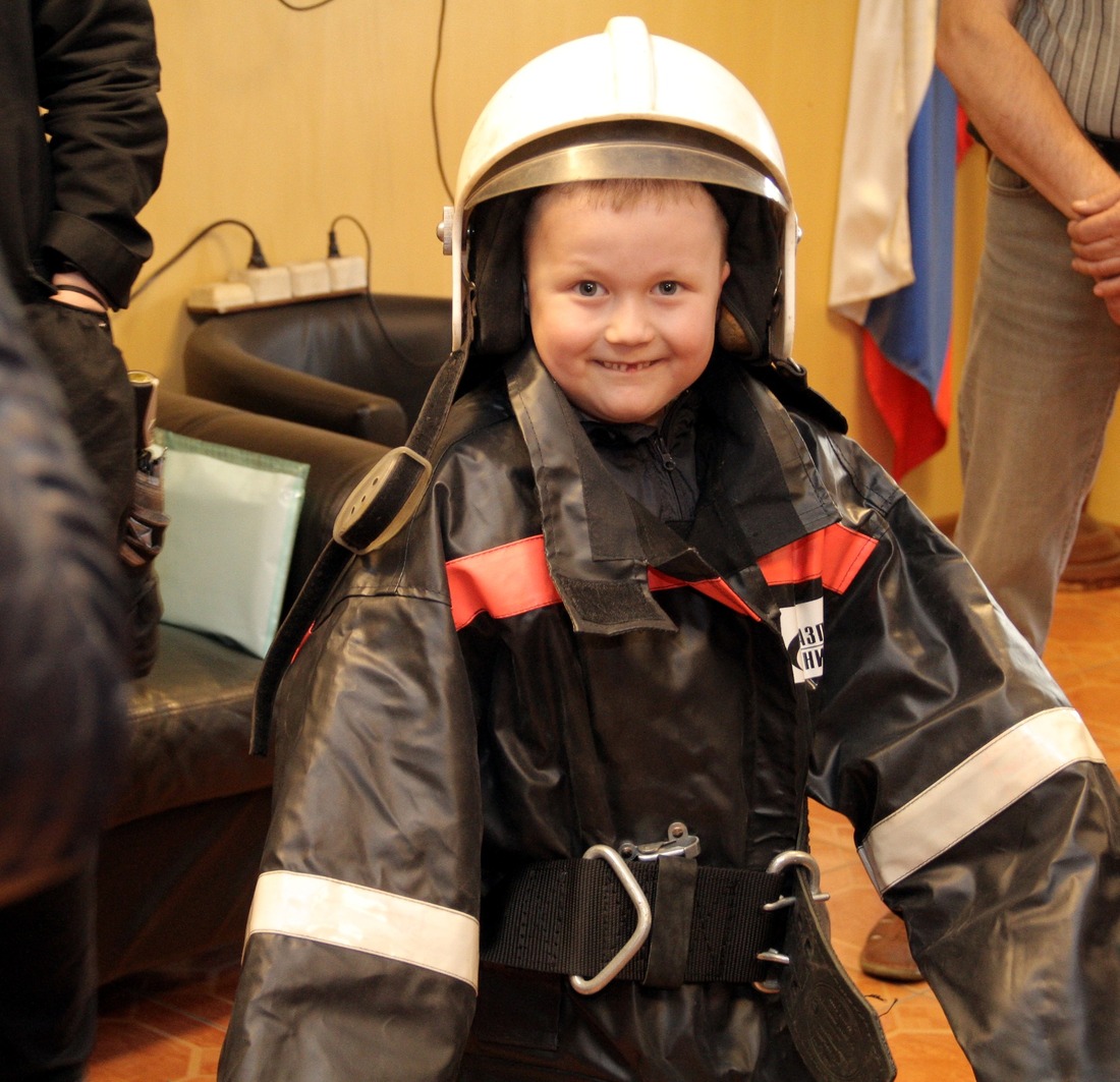 Айдар Травкин — будущий пожарный