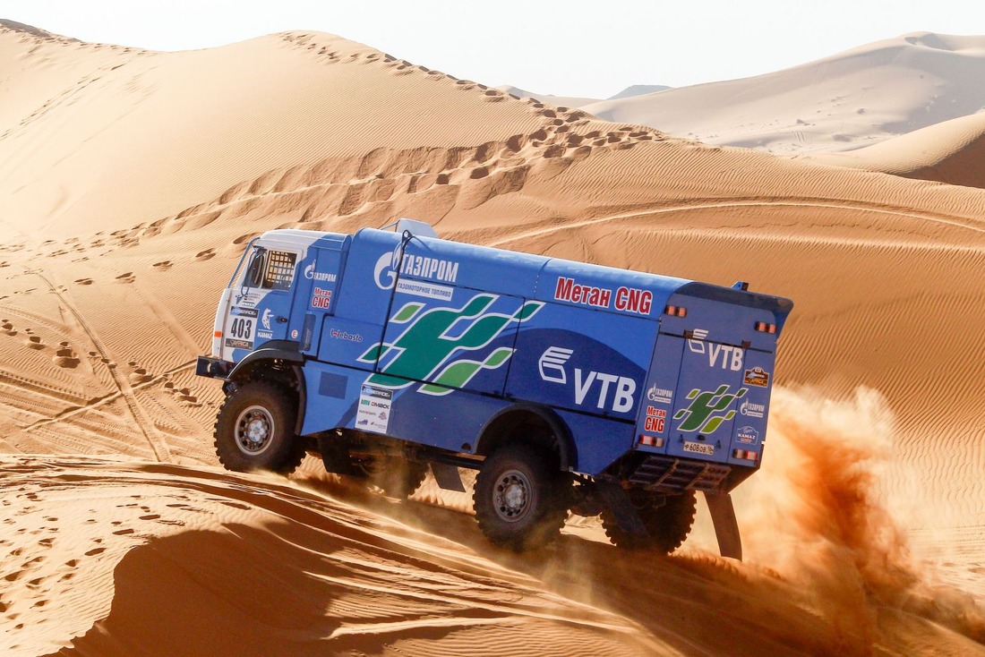 Газовый КАМАЗ — специальная модель спортивного грузовика, на котором в качестве топлива используется природный газ.