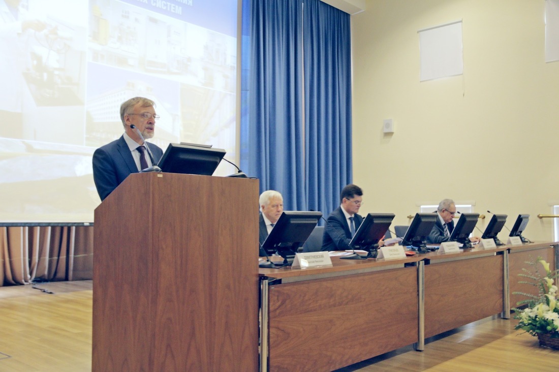 Выступление Заместителя Генерального директора по науке Алексея Рыжова на пленарном заседании II Международной научно-практической конференции «Актуальные вопросы исследования нефтегазовых пластовых систем» (SPRS-2018)