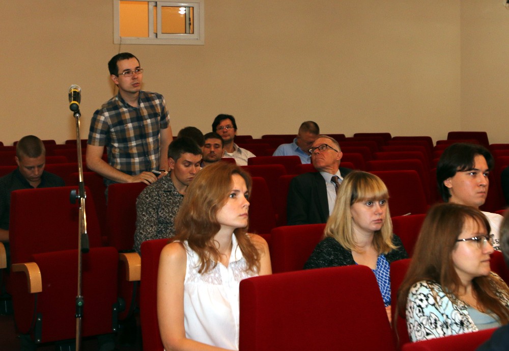 На встрече молодых ученых ООО "Газпром ВНИИГАЗ" с коллегами из Университета Свальбарда