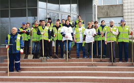 Сотрудники филиала — участники Всероссийского экологического субботника «Зеленая Весна»