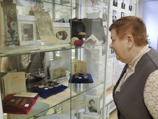 На выставке "Живая история" в ухтинском филиале ООО "Газпром ВНИИГАЗ"