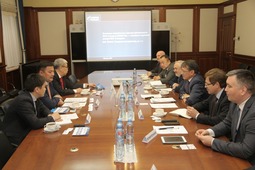 Ход встречи по вопросам научно-технического сотрудничества
