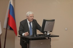 Об итогах работы Ученого совета за 2017 год рассказал учёный секретарь ООО „Газпром ВНИИГАЗ", доктор технических наук, профессор Борис Афанасьевич Григорьев,