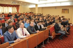 Участники I командного Чемпионата по решению задачи на метод ситуационного анализа по отраслевой тематике среди дочерних обществ и организаций ПАО «Газпром»