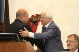 Поздравление Бориса Григорьева от руководства Департамента ПАО «Газпром»