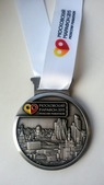 Медаль Московского марафона-2015