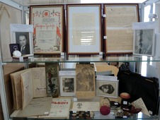 Письма и наградные документы военные поры на выставке "Живая история"