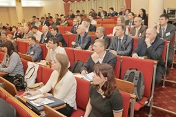 Аудитория семинара «Система добровольной сертификации ИНТЕРГАЗСЕРТ в сфере производства метрологического оборудования и средств измерений»