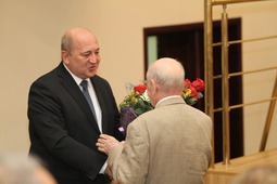 Поздравление Юрия Васильева от руководства Департамента ПАО «Газпром»